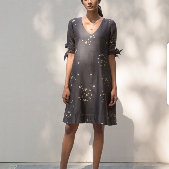 Nicobar Dresses & Skirts - NWT Nocobar cotton shift dress with pickets